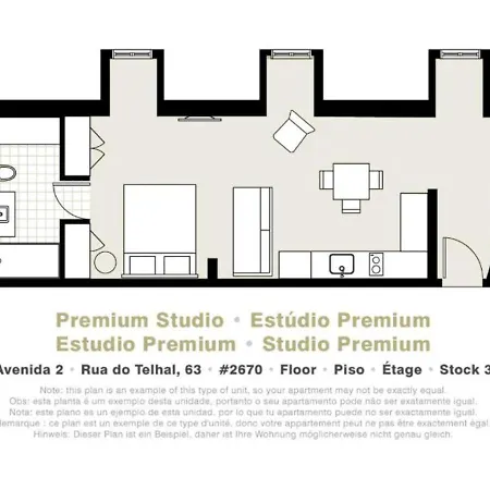 Serviced - Avenida Apartamento *