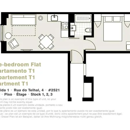 Apartamento Serviced - Avenida Lisboa