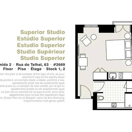 Apartment Serviced - Avenida Lisbon